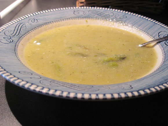asparagas-soup