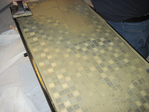 table-grouting